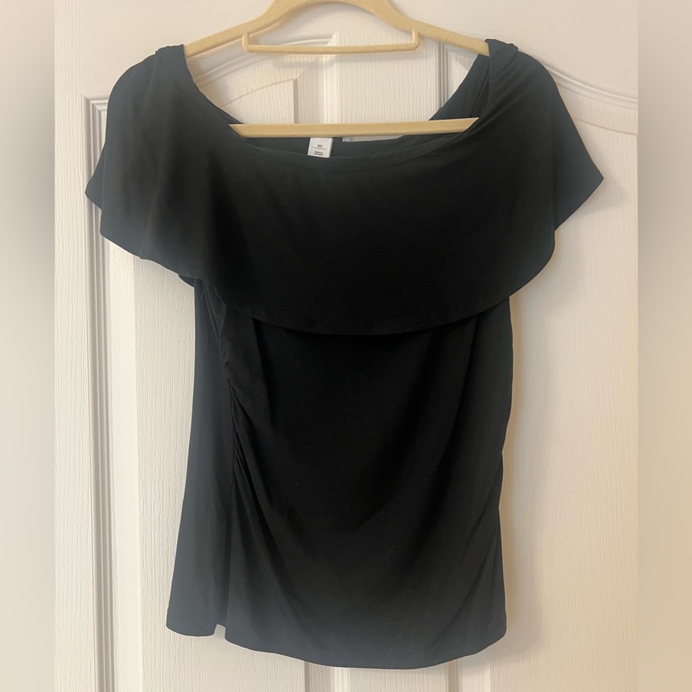 NWOT White House Black Market off shoulder top. Size XS